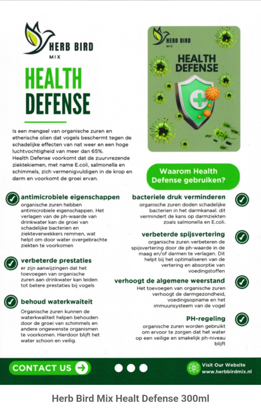 Health Defense 300ml - Protector - Herb Bird Mix