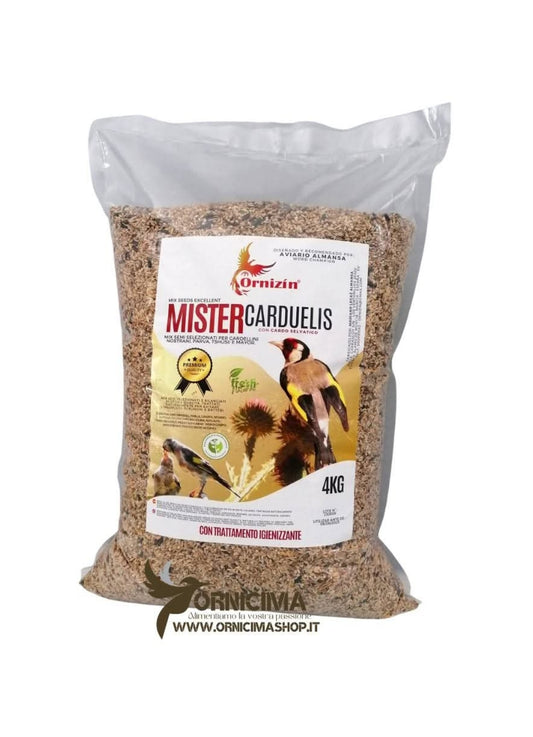 Excellent MISTER CARDUELIS 4kg - Distelvinken - Speciale Zaden ( ¹ ) Ornizin
