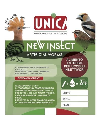 New Insect 1kg - Vervanging van levende of bevroreninsecten - Unica