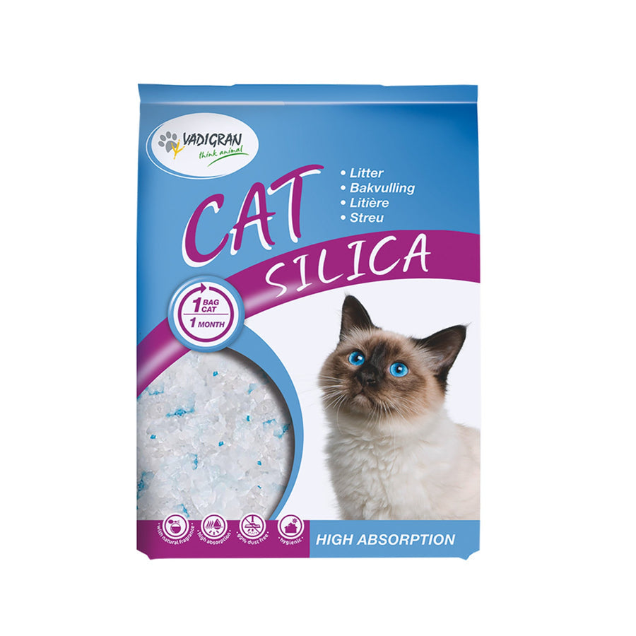 Cat litter silica 2,25kg-5L