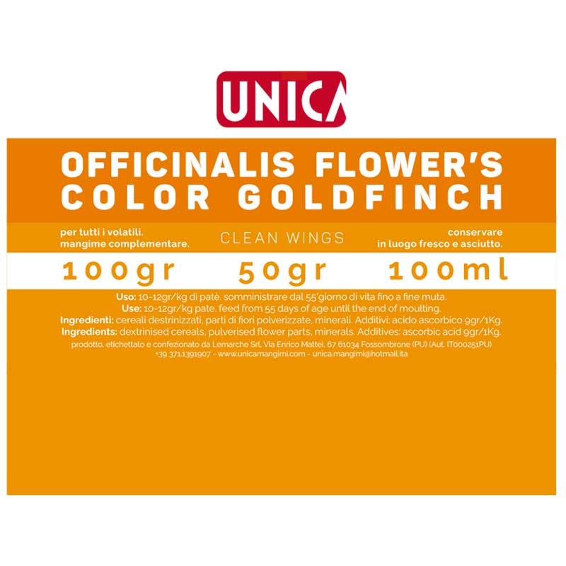 Flower’s Colors Goldfinch liquid 100 ml - Unica