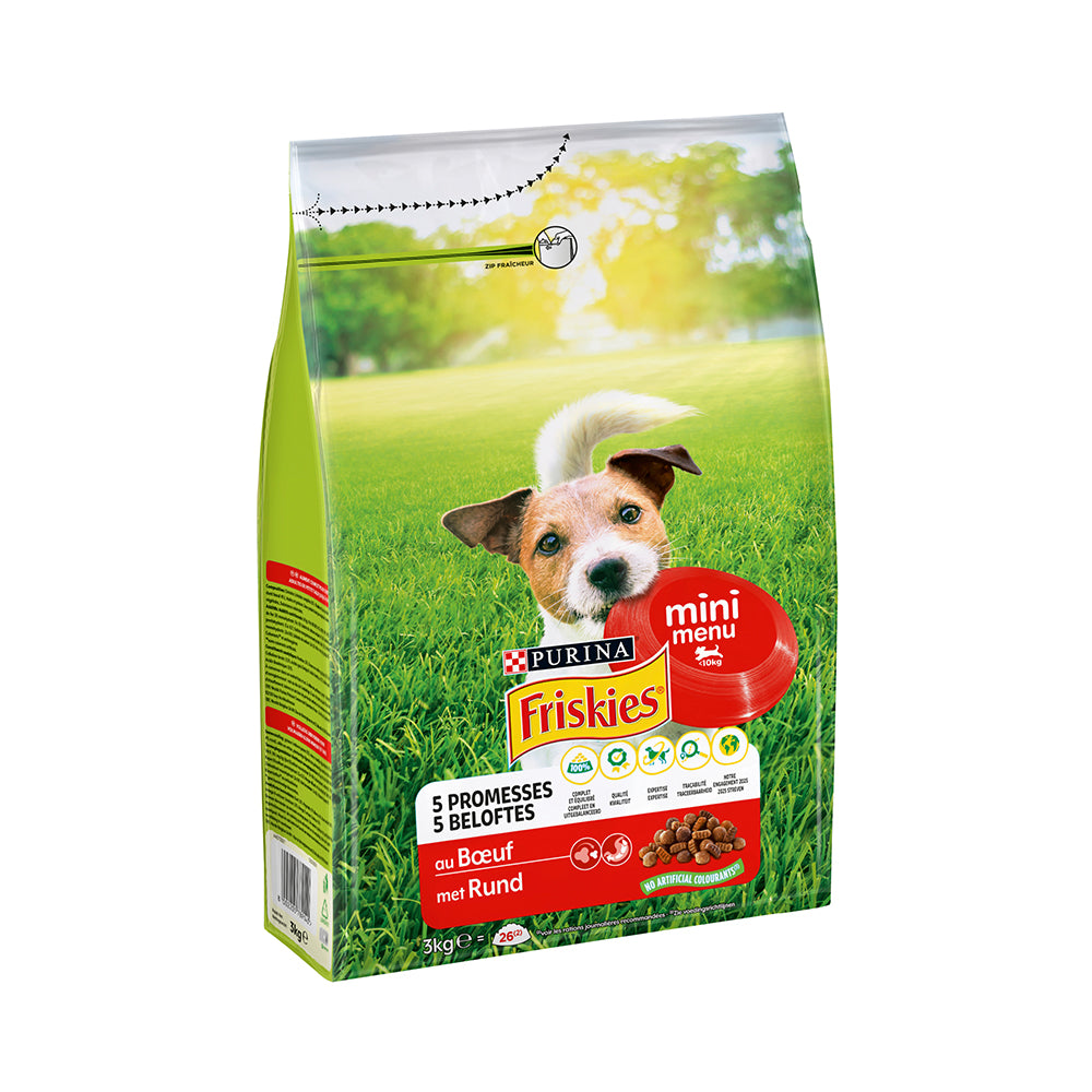 Friskies Hond - mini menu met rund - 3kg