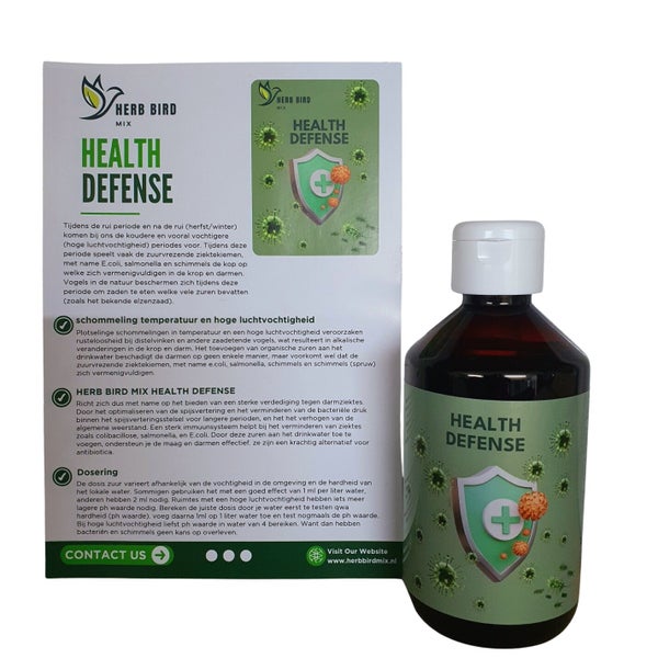 Health Defense 300ml - Protector - Herb Bird Mix