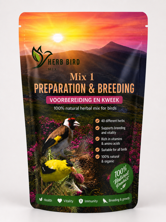Herb bird mix 1, voorbereiding & kweek, 150 gram