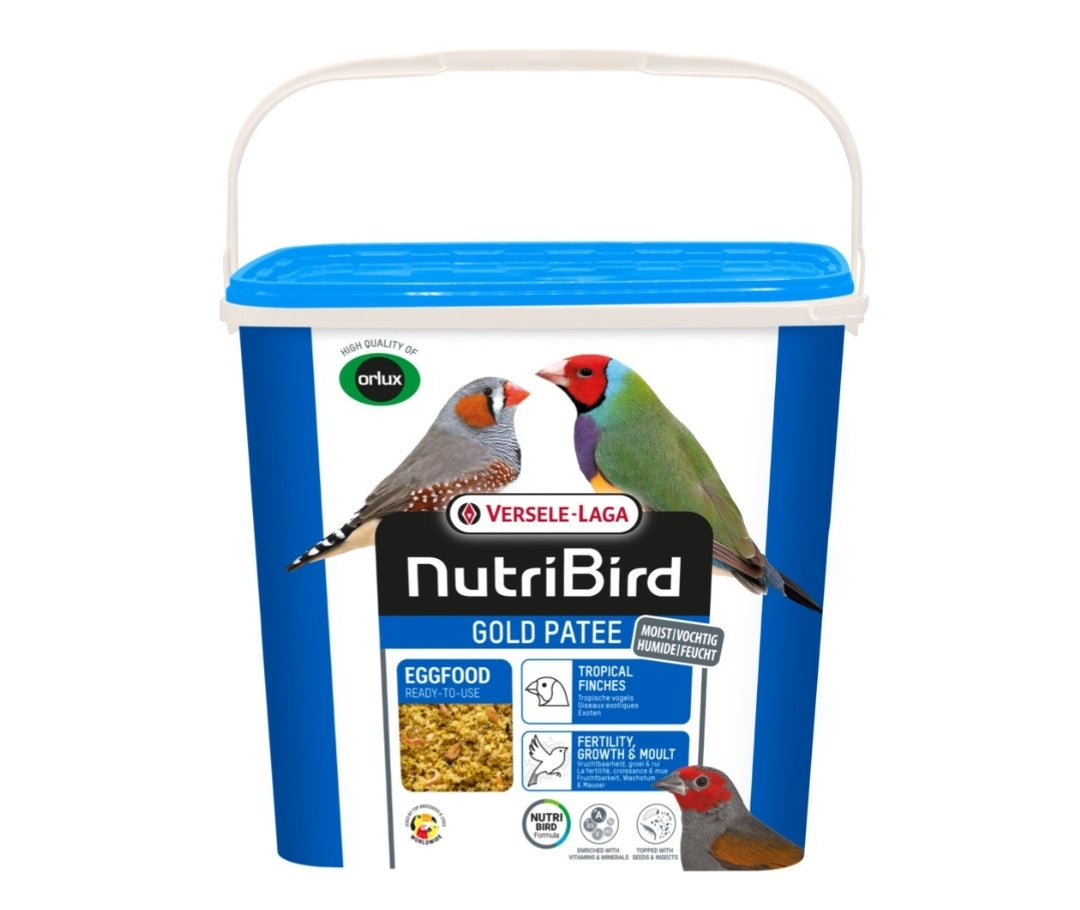Nutribird Gold patee tropische vogels 5kg