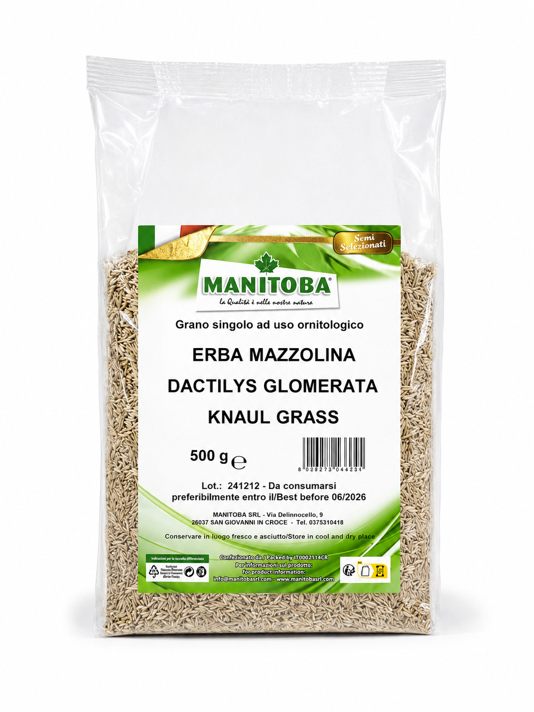 Knaulgras (kropaar) 500 gram - Manitoba