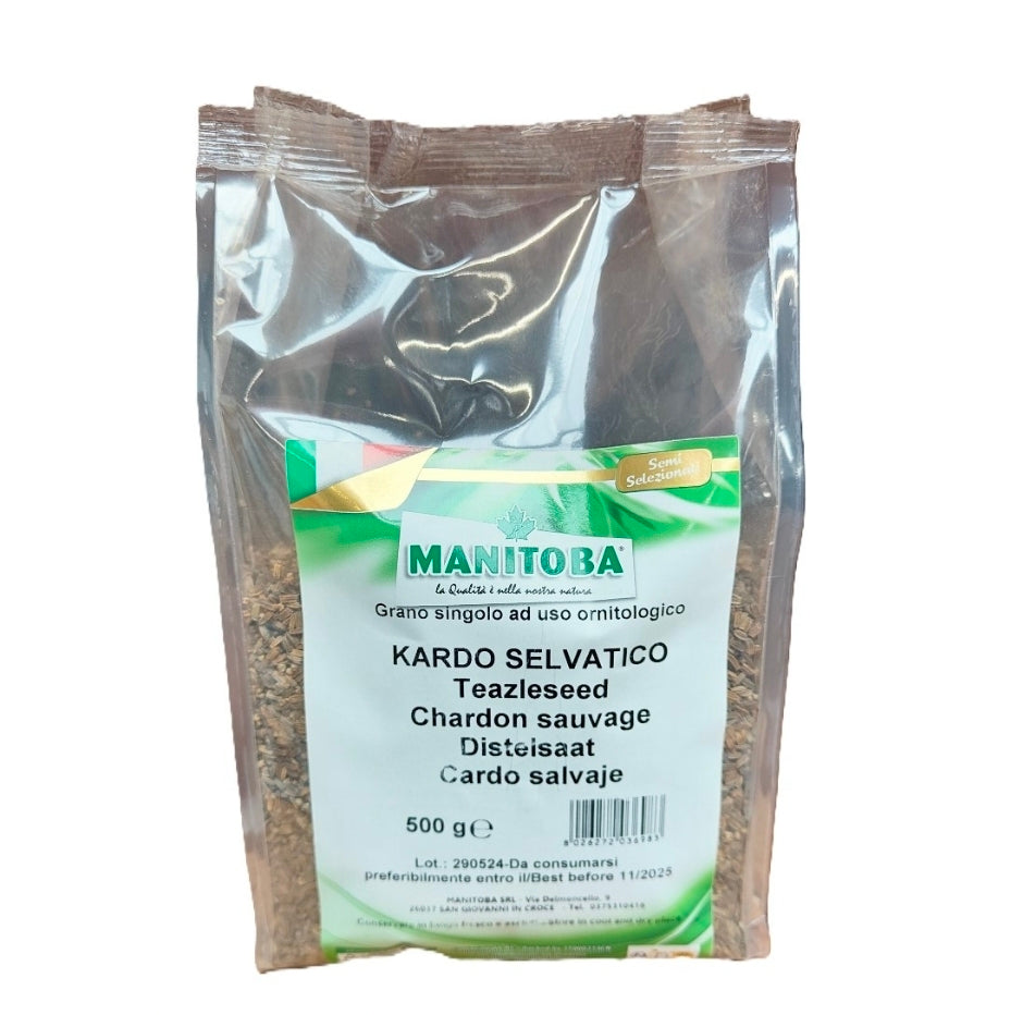 Distelzaad kaardebol 500 gram Manitoba