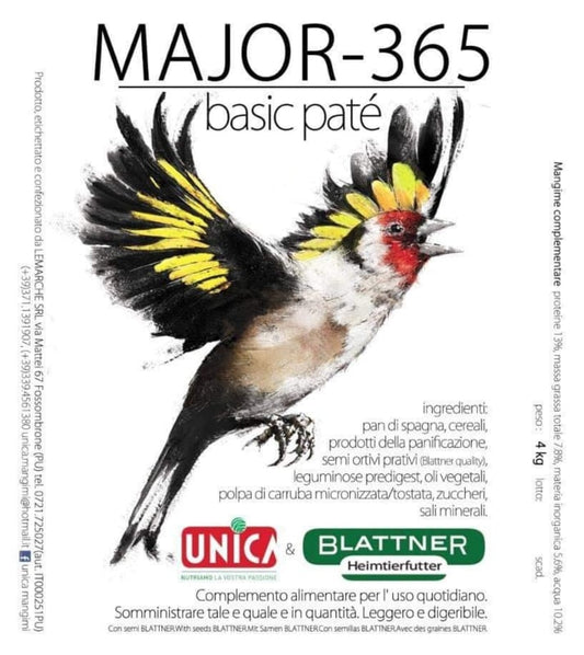 Major 365 Basis Patéé 5kg Unica