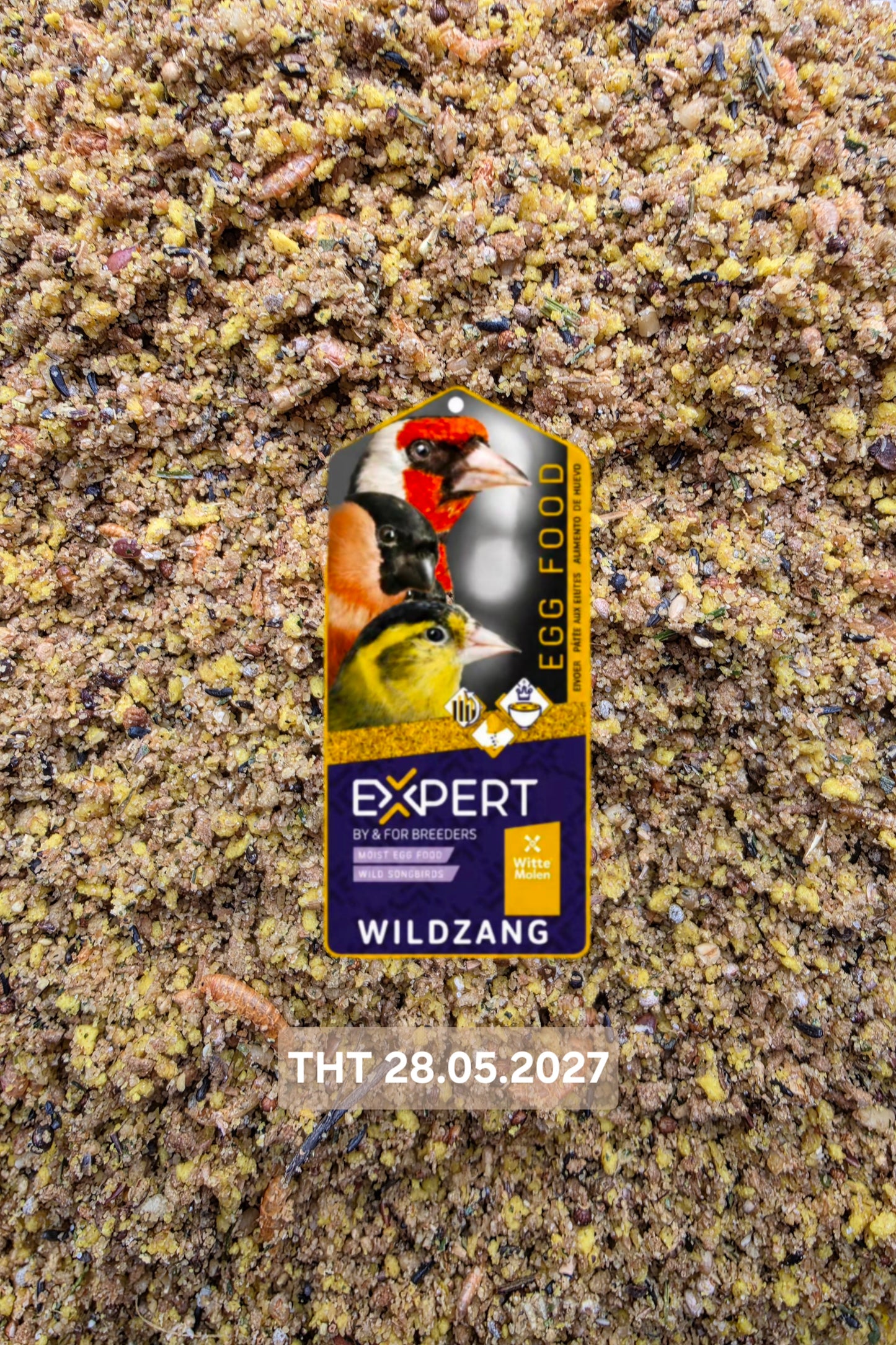EXPERT Eivoer Wildzang 1kg - Speciale Zaden, Gammarus ++ - Witte Molen
