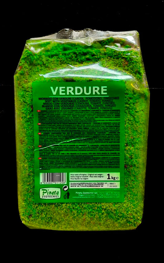 Verdure Nat Eivoer 1kg, Op Basis Van ..., Met Vitamine Supplementen,  Pineta Zootecnici