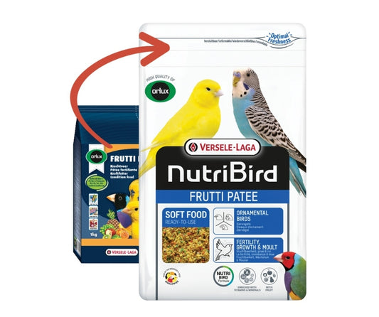 Nutribird Frutti Patee Krachtvoer 1kg ( fruitmix ) - Orlux