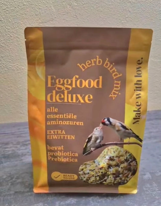 Eggfood Deluxe 2kg 21% Eiwitten ( + Paardenbloem, Biergist, Zijderupsen ... )