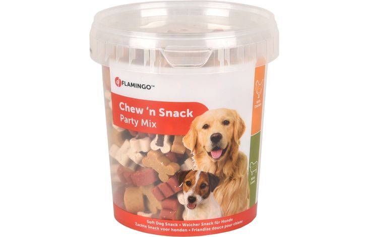 CHEW'N SNACK KOEKJE MET KIP & LAM 500 GRAM