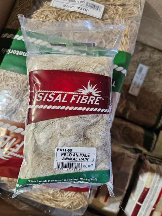 PA11 - Dierlijk Haar 50 Gram - Nest Materiaal