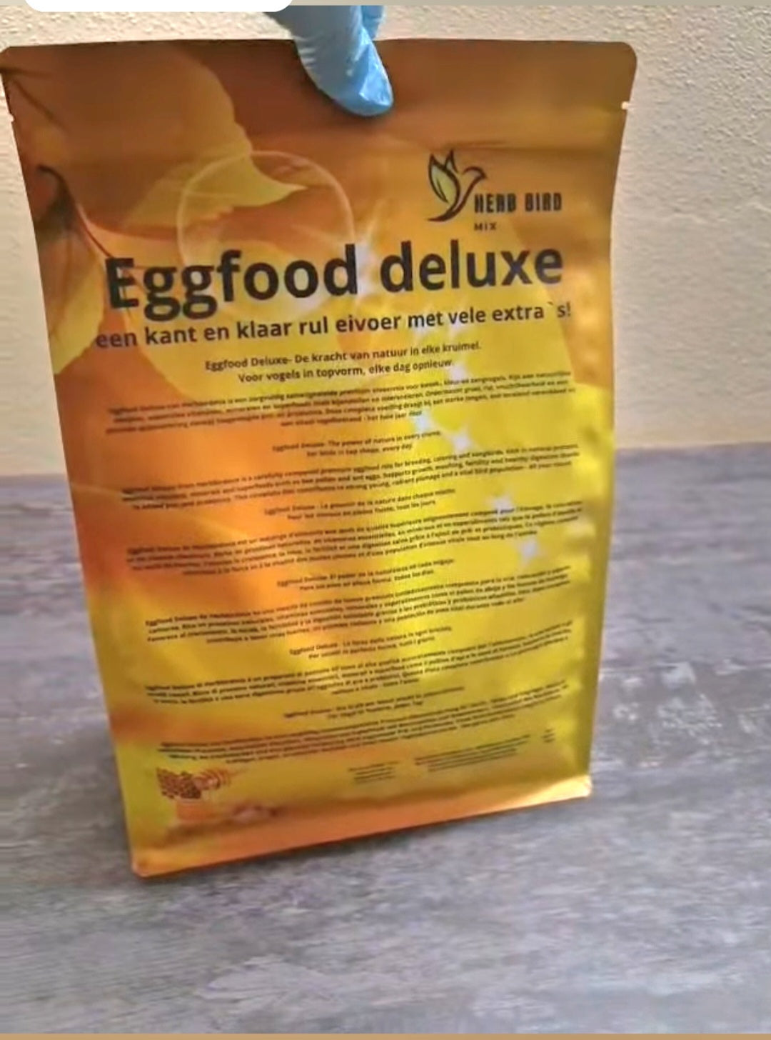Eggfood Deluxe 2kg 21% Eiwitten ( + Paardenbloem, Biergist, Zijderupsen ... )