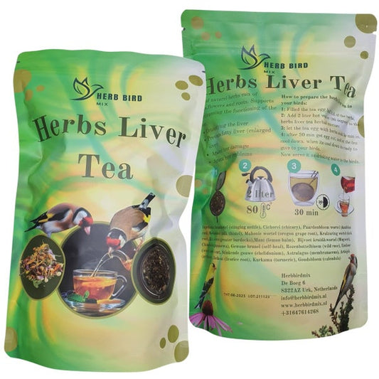 Herbs Liver Tea ( Ondersteuning en Bescherming Van De Lever ) 150 gram - Herb Bird Mix